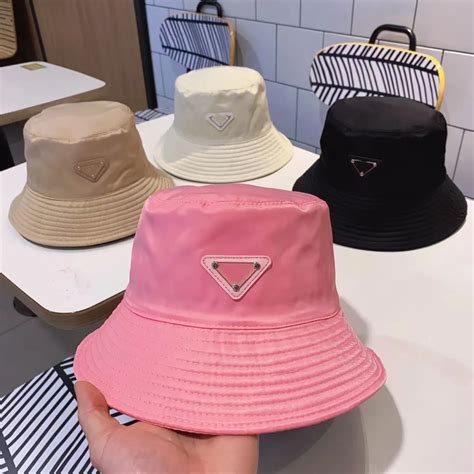 luxury designer bucket hat.